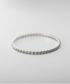 COCOSHNIK / ココシュニック ブレスレット・バングル | シルバー オーバルボールバングル