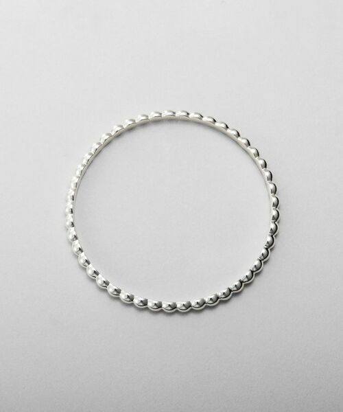 COCOSHNIK / ココシュニック ブレスレット・バングル | シルバー オーバルボールバングル | 詳細3