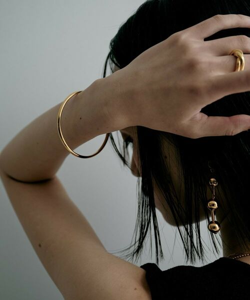 COCOSHNIK / ココシュニック ブレスレット・バングル | シルバー ハーフラウンドバングルGP | 詳細6