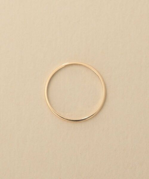 COCOSHNIK / ココシュニック リング | K10スキニーピンキーリング ストレート | 詳細3