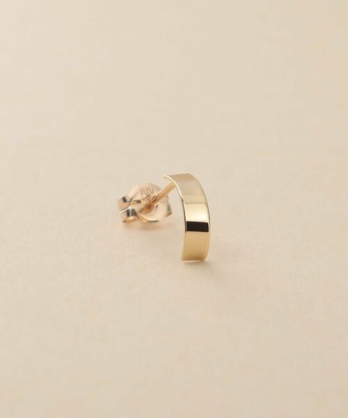 COCOSHNIK / ココシュニック ピアス・イヤリング | K10プレートアーチピアス | 詳細2
