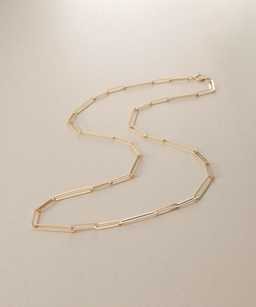 COCOSHNIK / ココシュニック ネックレス・ペンダント・チョーカー | K10カットPCフィガロ ネックレス | 詳細1