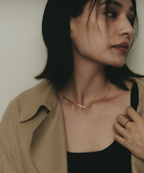 COCOSHNIK / ココシュニック ネックレス・ペンダント・チョーカー | K10カットPCフィガロ ネックレス | 詳細8