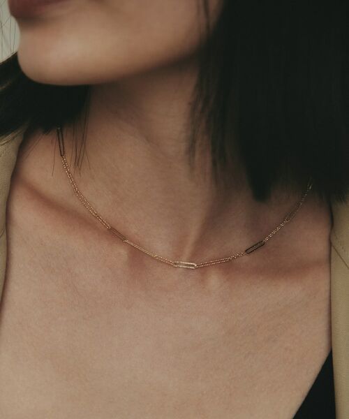 COCOSHNIK / ココシュニック ネックレス・ペンダント・チョーカー | K10カットPCフィガロ ネックレス | 詳細9
