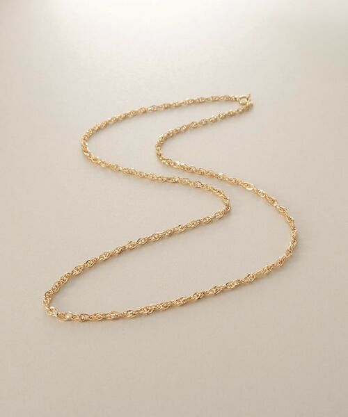 COCOSHNIK / ココシュニック ネックレス・ペンダント・チョーカー | K18角線スクリュー ネックレス | 詳細1