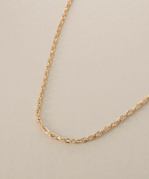 COCOSHNIK / ココシュニック ネックレス・ペンダント・チョーカー | K18角線スクリュー ネックレス | 詳細2