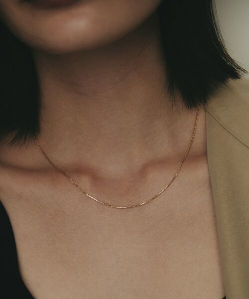 COCOSHNIK / ココシュニック ネックレス・ペンダント・チョーカー | K18スパイクトリプル ネックレス | 詳細8