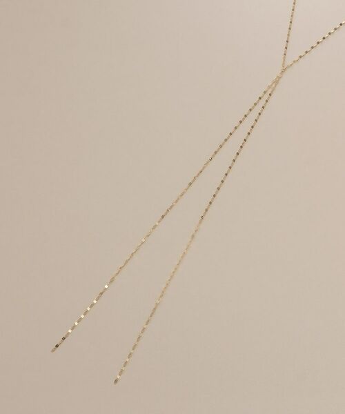 COCOSHNIK / ココシュニック ネックレス・ペンダント・チョーカー | K10フラワークロスフリンジY ネックレス | 詳細2