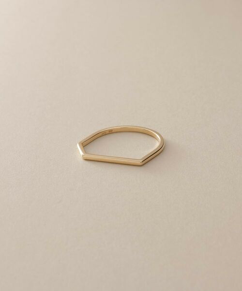 COCOSHNIK / ココシュニック リング | K10スロープ リング | 詳細1