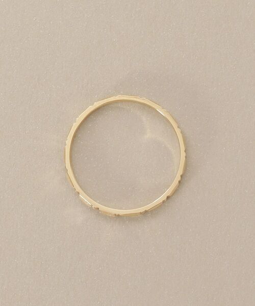 COCOSHNIK / ココシュニック リング | K10レンガカット リング | 詳細3