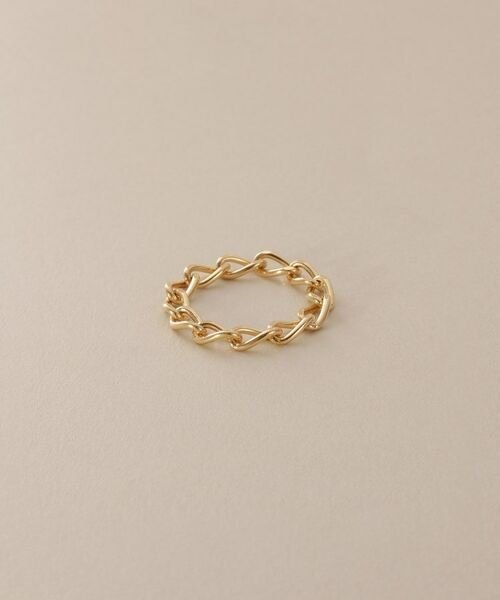 COCOSHNIK / ココシュニック リング | K18ロングキヘイチェーン リング | 詳細1