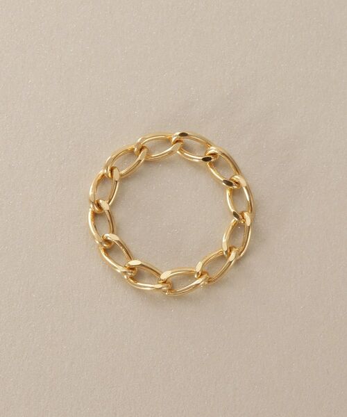 COCOSHNIK / ココシュニック リング | K18ロングキヘイチェーン リング | 詳細3