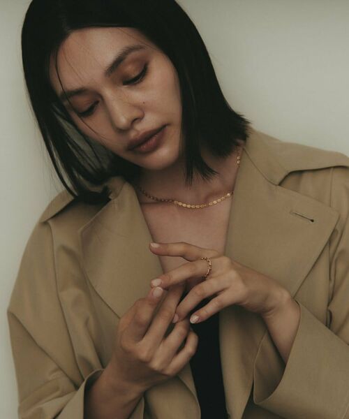 COCOSHNIK / ココシュニック リング | K18ロングキヘイチェーン リング | 詳細5