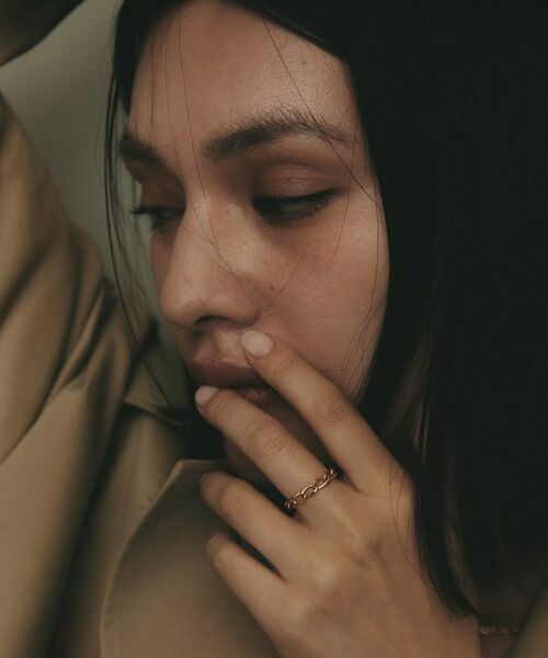 COCOSHNIK / ココシュニック リング | K18ロングキヘイチェーン リング | 詳細6