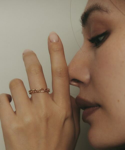 COCOSHNIK / ココシュニック リング | K18ロングキヘイチェーン リング | 詳細7