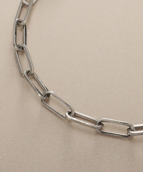 COCOSHNIK / ココシュニック ブレスレット・バングル | プラチナ 中空プリムケーブルチェーンXL（20cm） ブレスレット | 詳細2