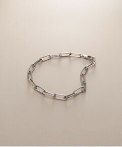 COCOSHNIK / ココシュニック ブレスレット・バングル | プラチナ 中空プリムケーブルチェーンXL ブレスレット