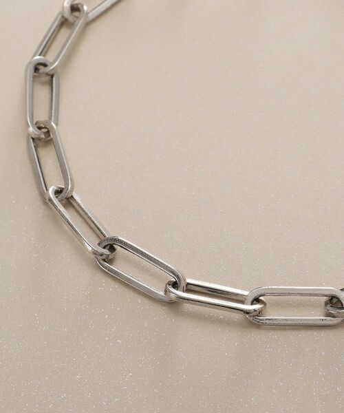 COCOSHNIK / ココシュニック ブレスレット・バングル | プラチナ 中空プリムケーブルチェーンXL ブレスレット | 詳細2