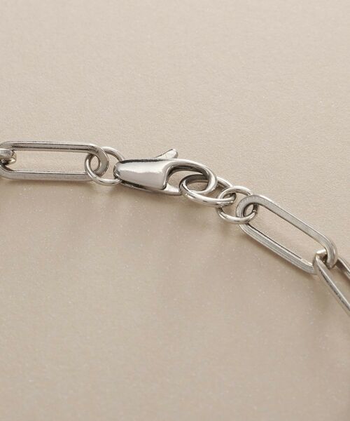 COCOSHNIK / ココシュニック ブレスレット・バングル | プラチナ 中空プリムケーブルチェーンXL ブレスレット | 詳細3
