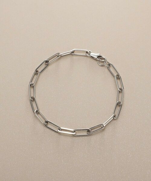 COCOSHNIK / ココシュニック ブレスレット・バングル | プラチナ 中空プリムケーブルチェーンXL ブレスレット | 詳細4