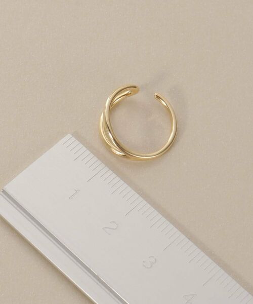 COCOSHNIK / ココシュニック ピアス・イヤリング | K10フォークドループ イヤーカフ | 詳細5