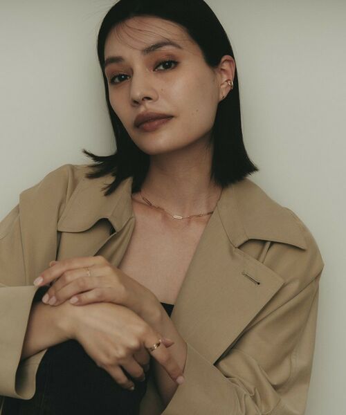 COCOSHNIK / ココシュニック ピアス・イヤリング | K10フォークドループ イヤーカフ | 詳細7