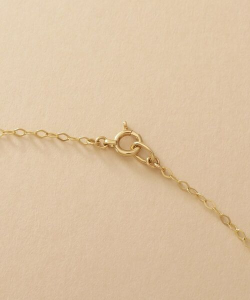 COCOSHNIK / ココシュニック ネックレス・ペンダント・チョーカー | K10スキニーネックレス スクエア | 詳細3