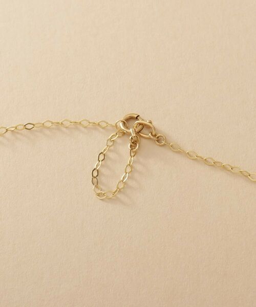 COCOSHNIK / ココシュニック ネックレス・ペンダント・チョーカー | K10スキニーネックレス スクエア | 詳細4