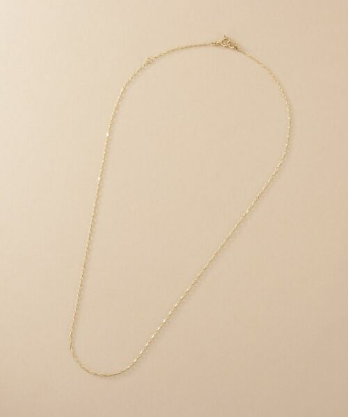 COCOSHNIK / ココシュニック ネックレス・ペンダント・チョーカー | K10スキニーネックレス ロングタネル | 詳細5