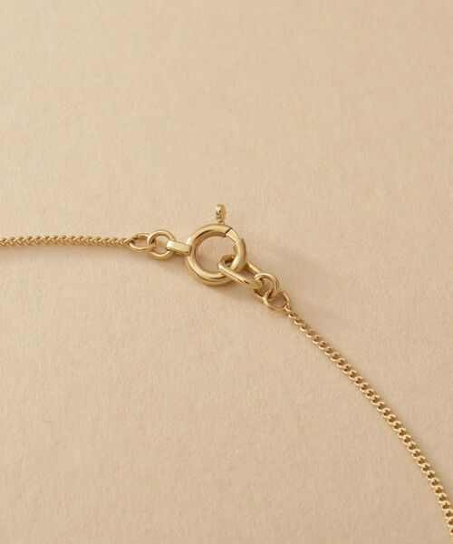COCOSHNIK / ココシュニック ネックレス・ペンダント・チョーカー | K10スキニーネックレス カーブ | 詳細3