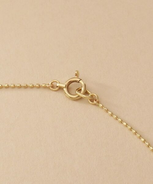 COCOSHNIK / ココシュニック ネックレス・ペンダント・チョーカー | K10スキニーネックレス カットボール | 詳細3