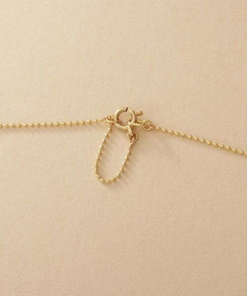 COCOSHNIK / ココシュニック ネックレス・ペンダント・チョーカー | K10スキニーネックレス カットボール | 詳細4