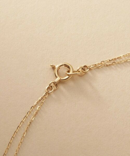 COCOSHNIK / ココシュニック ネックレス・ペンダント・チョーカー | K10スキニードレープネックレス ミラーカット | 詳細3