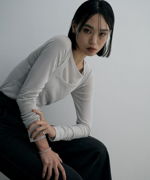 COCOSHNIK / ココシュニック ブレスレット・バングル | シルバー デザインチェーン ダブルケーブルブレスレット | 詳細6