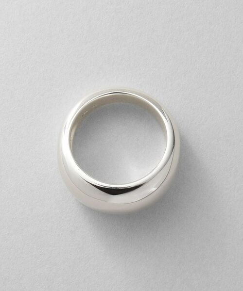 COCOSHNIK / ココシュニック リング | シルバー ドームピンキーリング | 詳細3