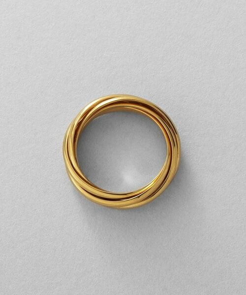 COCOSHNIK / ココシュニック リング | シルバー 5レイヤーズピンキーリング GP | 詳細3
