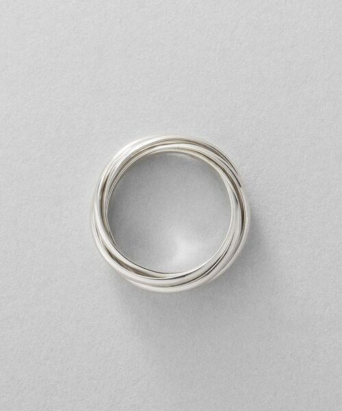 COCOSHNIK / ココシュニック リング | シルバー 5レイヤーズピンキーリング | 詳細3