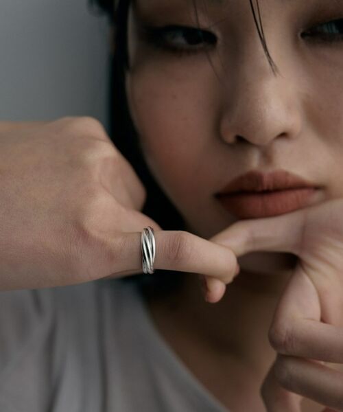 COCOSHNIK / ココシュニック リング | シルバー 5レイヤーズピンキーリング | 詳細7