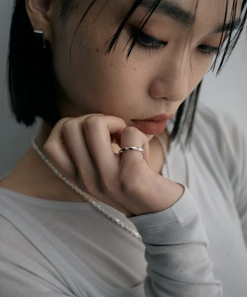 COCOSHNIK / ココシュニック リング | シルバー スクリューピンキーリング | 詳細6