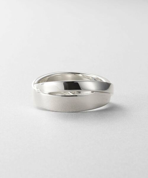 COCOSHNIK / ココシュニック リング | シルバー フラットクロスリング | 詳細2