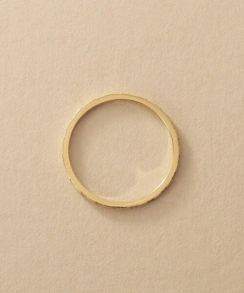 COCOSHNIK / ココシュニック リング | K10スキニーリング リニアタイル | 詳細3