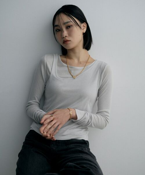 COCOSHNIK / ココシュニック ピアス・イヤリング | シルバー オニキス バケットカットスタッドピアス GP | 詳細7