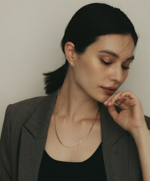 COCOSHNIK / ココシュニック ネックレス・ペンダント・チョーカー | K18中空イタリアングメット ネックレスS（50cm） | 詳細6