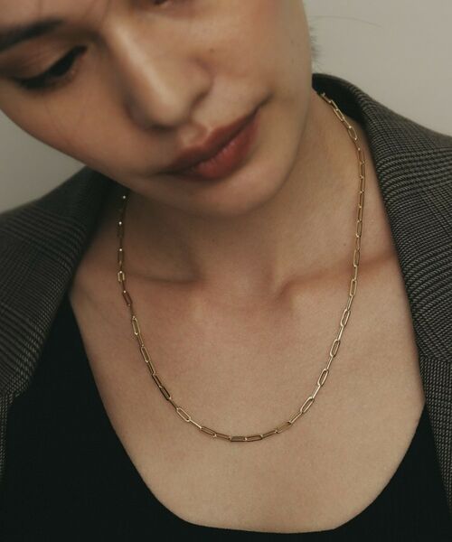 COCOSHNIK / ココシュニック ネックレス・ペンダント・チョーカー | K18中空イタリアングメット ネックレスS（50cm） | 詳細8