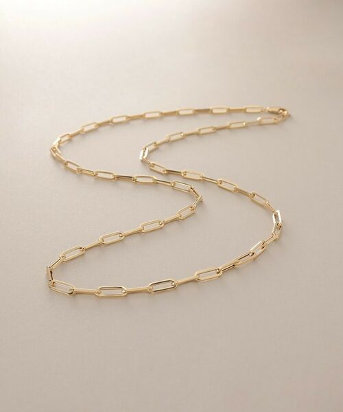 COCOSHNIK / ココシュニック ネックレス・ペンダント・チョーカー | K18中空イタリアングメット ネックレスS（50cm）（イエローゴールド(100)）