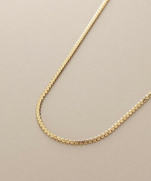 COCOSHNIK / ココシュニック ネックレス・ペンダント・チョーカー | K10スーパーベネフラット ネックレス（50cm） | 詳細2