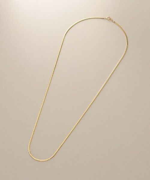 COCOSHNIK / ココシュニック ネックレス・ペンダント・チョーカー | K10スーパーベネフラット ネックレス（50cm） | 詳細4