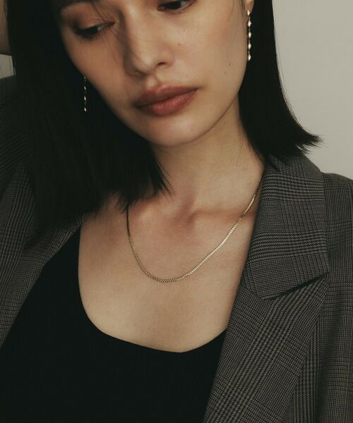 COCOSHNIK / ココシュニック ネックレス・ペンダント・チョーカー | K10スーパーベネフラット ネックレス（50cm） | 詳細7