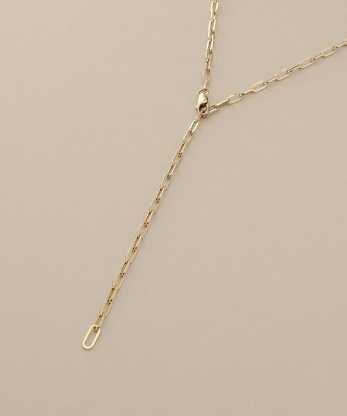 COCOSHNIK / ココシュニック ネックレス・ペンダント・チョーカー | K10中空プリムケーブルチェーン ネックレス（60cm） | 詳細5