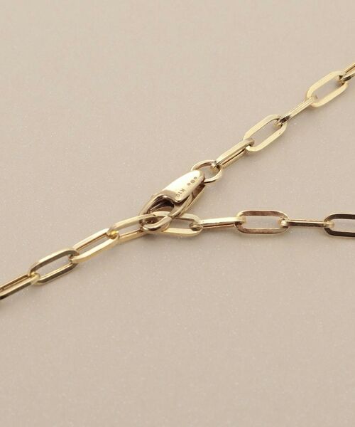 COCOSHNIK / ココシュニック ネックレス・ペンダント・チョーカー | K10中空プリムケーブルチェーン ネックレス（60cm） | 詳細6